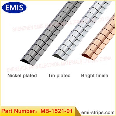 Stribedi Bysedd Copr Beryllium Nickel Plated